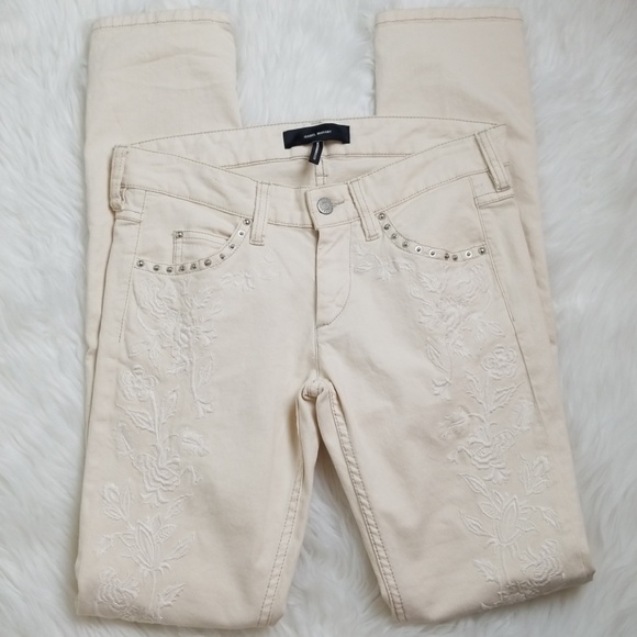 Isabel Marant  Galix Embroidered Skinny Jeans - Picture 7 of 8